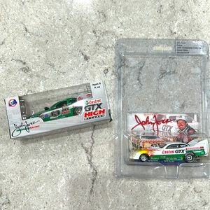 2 John Force Funny Cars 1:64 Cars